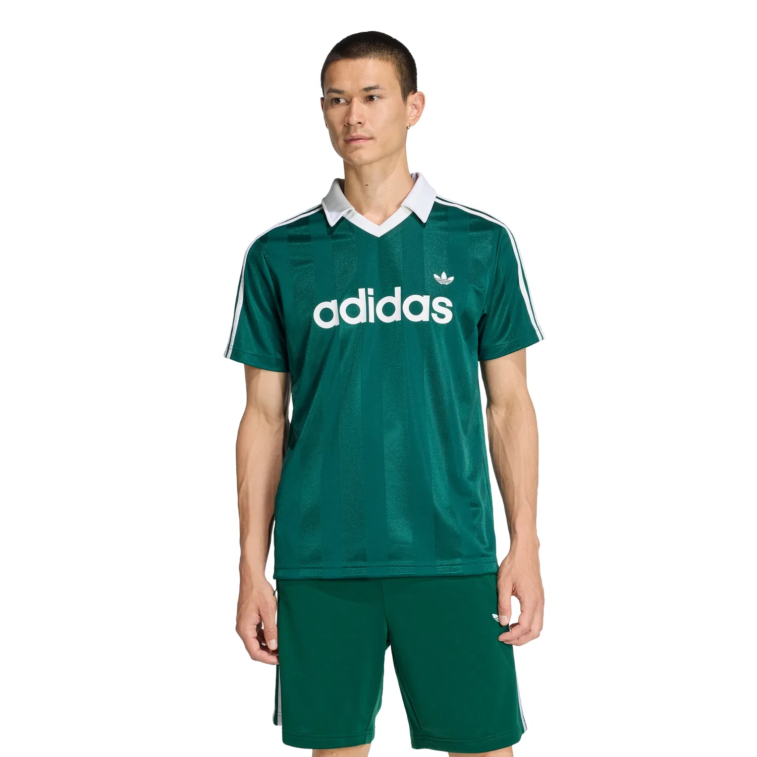Мужская футболка-поло Archive Engineered Jersey цвета Collegiate Green от Adidas — фото 4