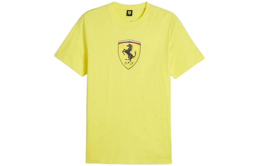 

Футболка мужская Scuderia Ferrari желтая Puma, желтый