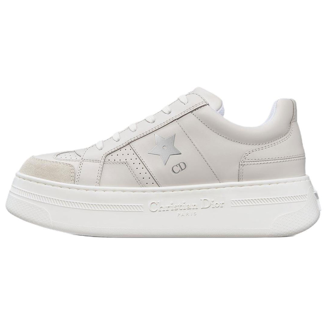 Кроссовки для скейтбординга Star Low Top, женские, серые DIOR, Original Shoe Box Included