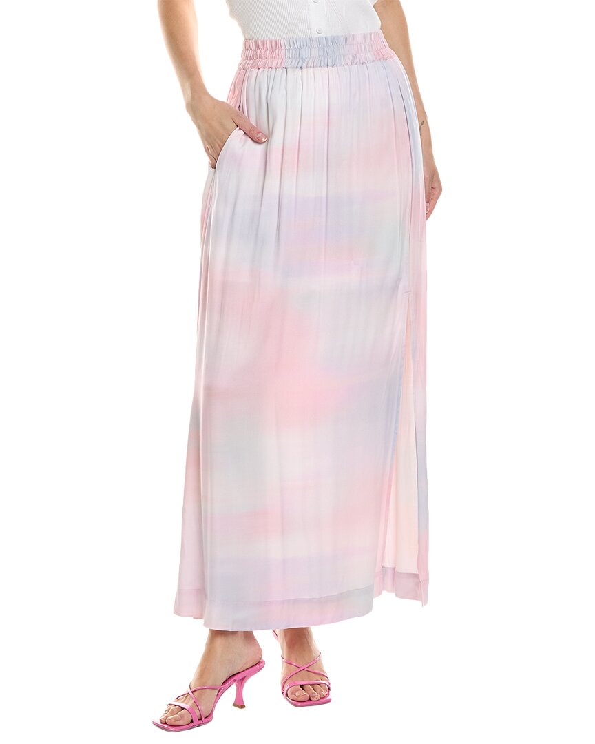 

Юбка макси Saltwater Luxe Delvie, розовый