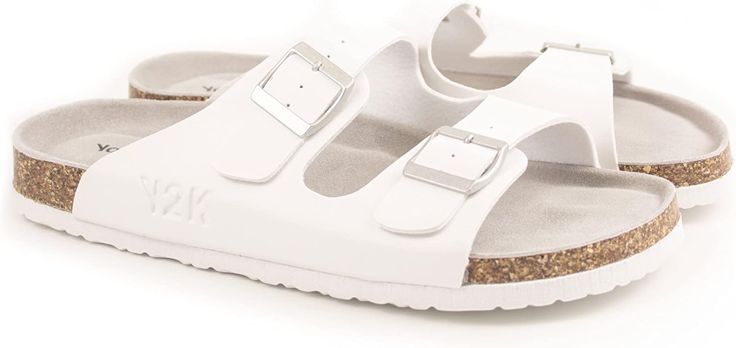 

Сандалии унисекс Yours 2 Keep Havana - пробковая стелька с 2 регулируемыми ремешками, белый