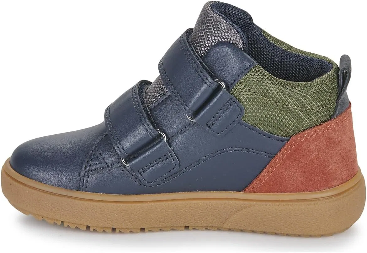 Кроссовки Geox Boys J Theleven Boy B Abx Trainers, Navy Dark Grey — фото 4