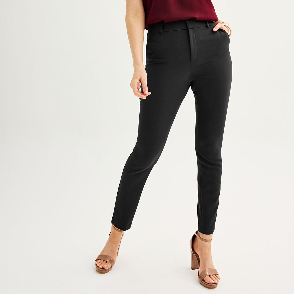 

Женские узкие брюки Nine West Magic Waist, цвет Mineral Black