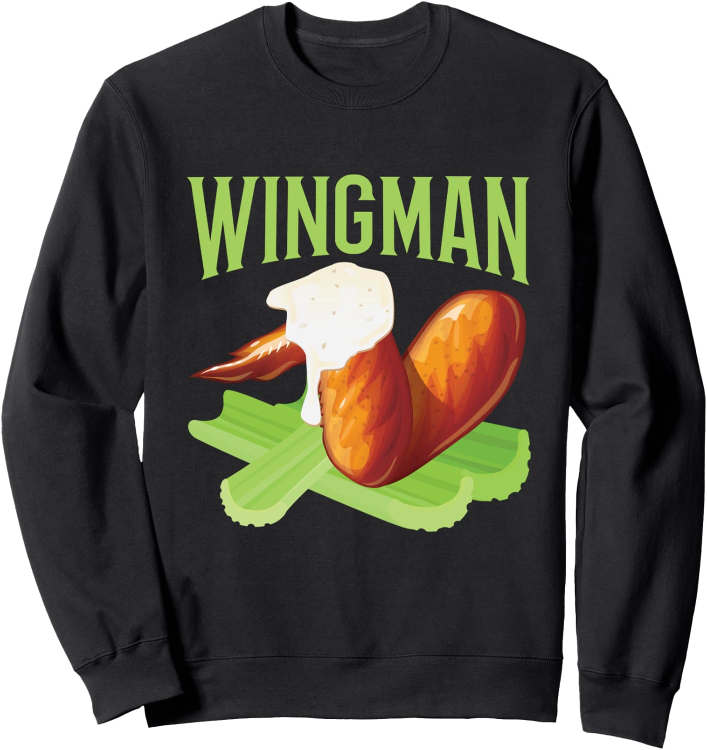 

Забавная толстовка Buffalo Wingman с изображением куриных крылышек в соусе ранч и голубого сыра, черная Click Fun Pub Grub Food And Cuisine Inc, Черный, Забавная толстовка Buffalo Wingman с изображением куриных крылышек в соусе ранч и голубого сыра, черна