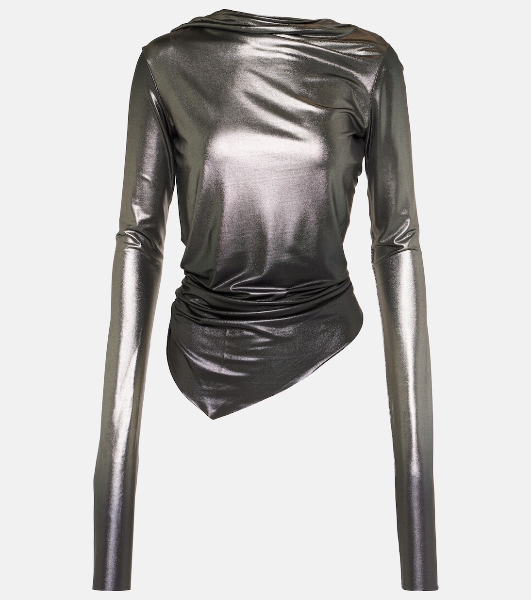 

Трикотажный топ lilies Rick Owens, серебро