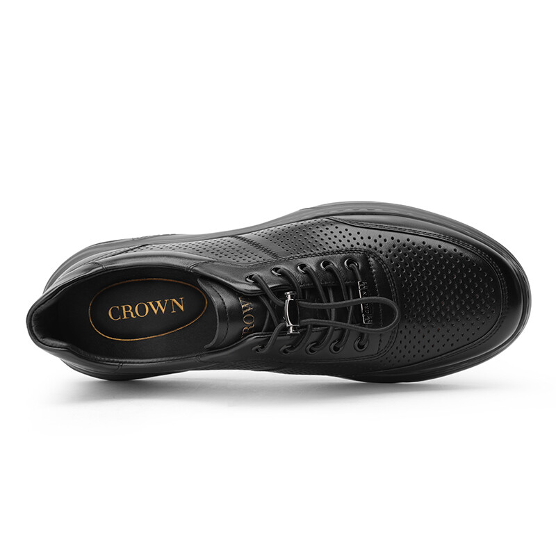 Кроссовки мужские Lifestyle Shoes Men Low-Top Black Crown — фото 2