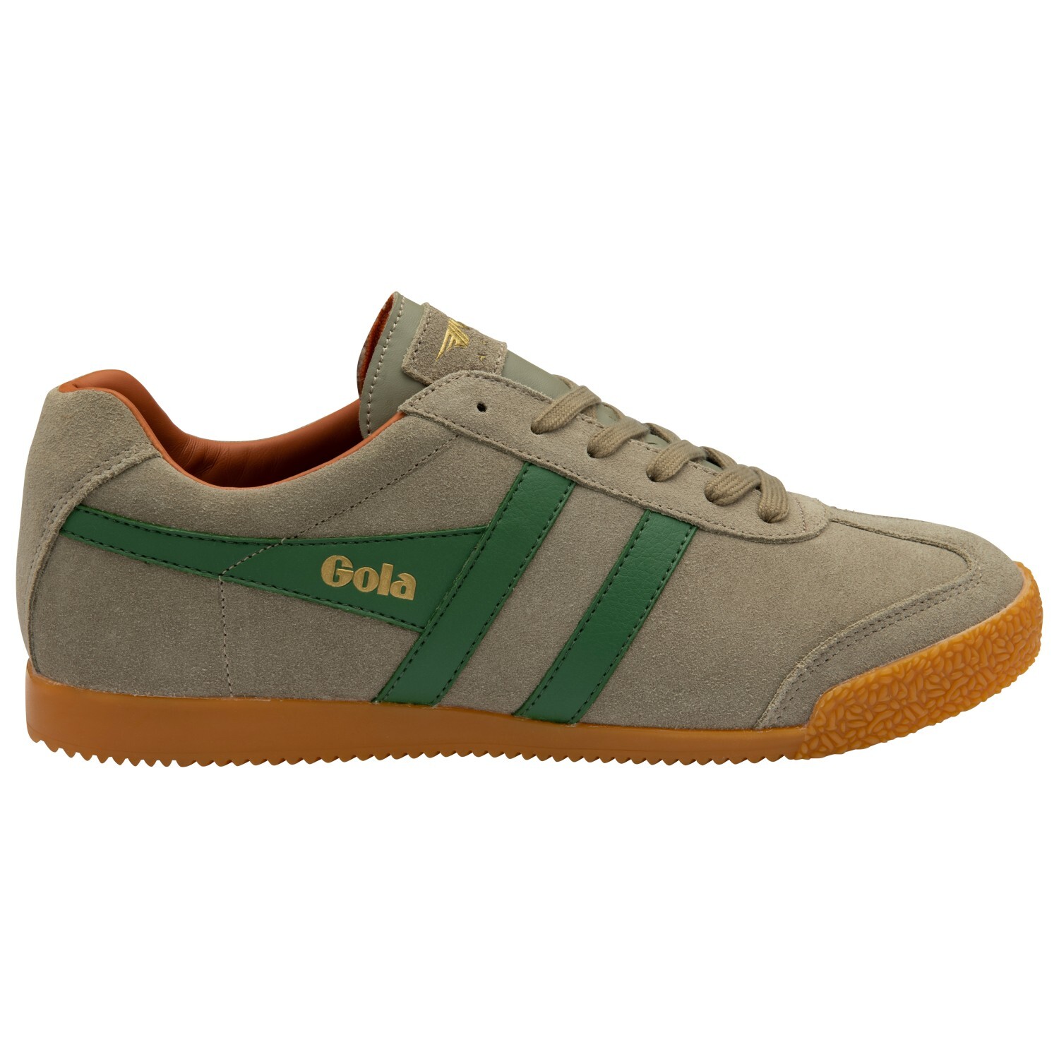 

Кроссовки Gola Gola Harrier Suede, цвет Rhino/Evergreen/Moody Orange, Серый, Кроссовки Gola Gola Harrier Suede, цвет Rhino/Evergreen/Moody Orange