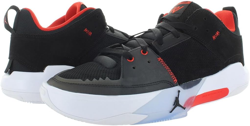 Кроссовки Nike Jordan One Take 5 для мужчин, белый/черный/красный — фото 2
