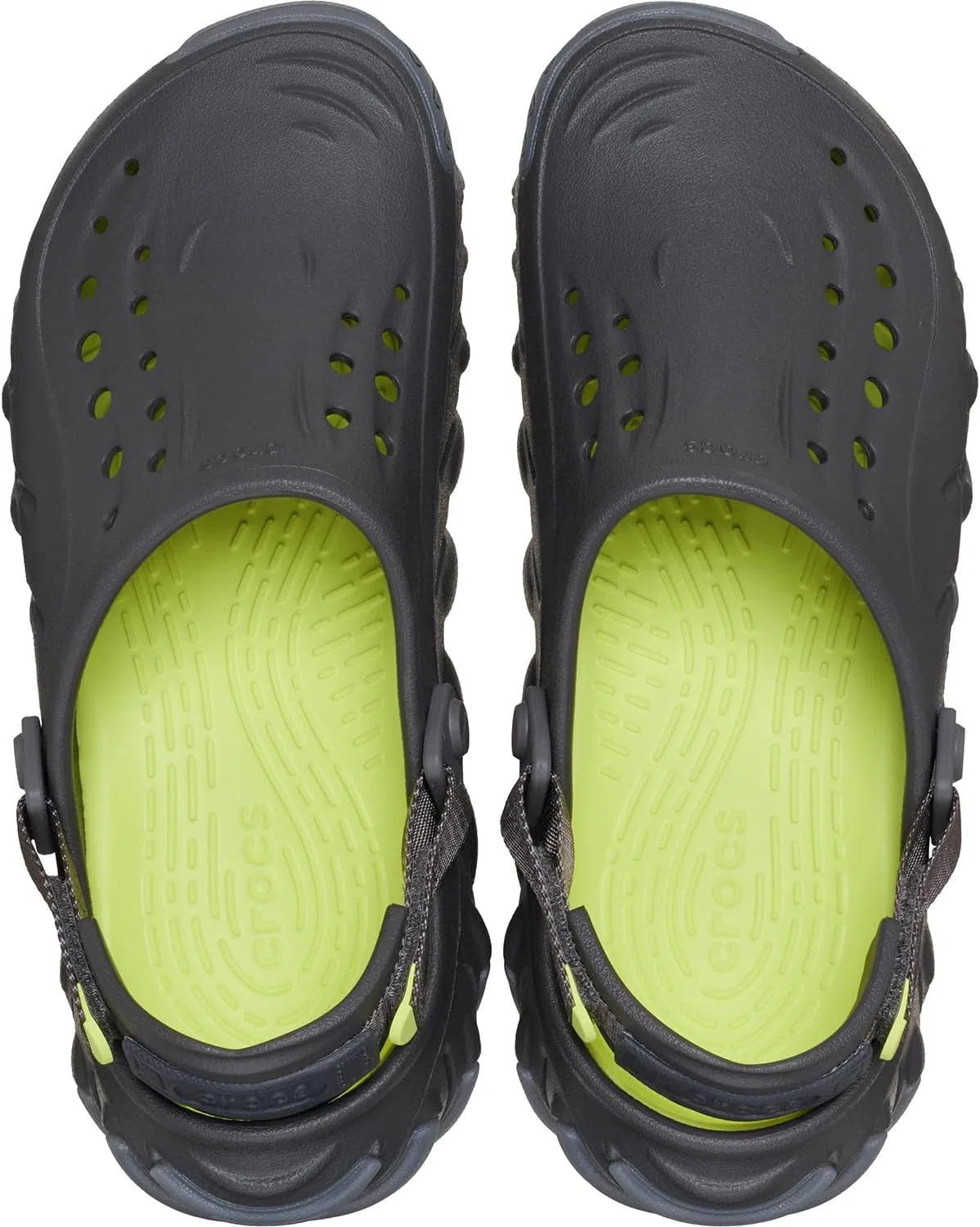 Кроксы Unisex Adult Echo RO Clogs Crocs, Black Sand — фото 4