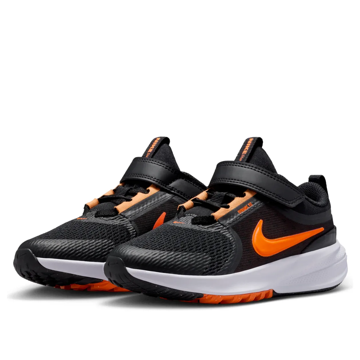 (PS) Кроссовки Nike Star Runner 5 'Black Total Orange' — фото 4