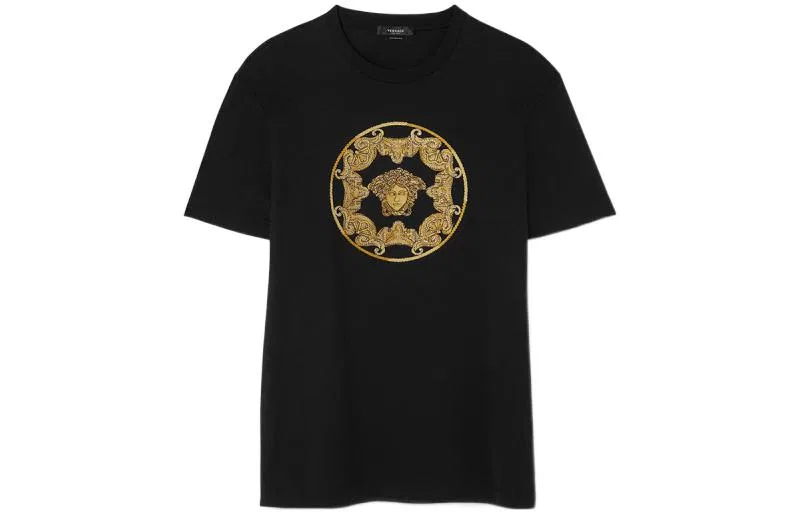 Футболка Medusa Head из органического хлопка VERSACE, Black