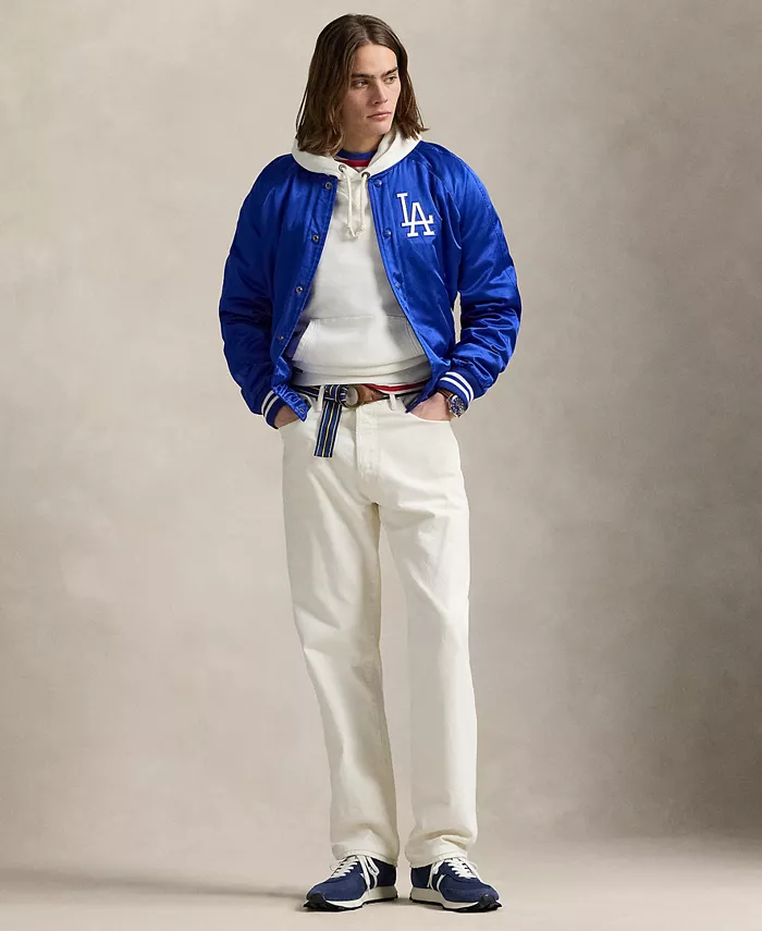 

Унисекс-куртка Dodgers из сатина Polo Ralph Lauren, синий