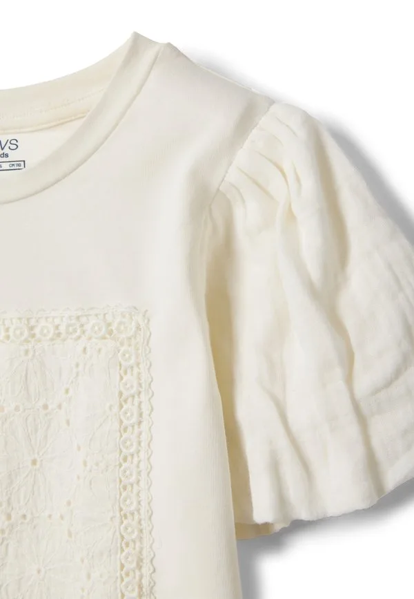 Простая футболка Ovs, Soft White — фото 3