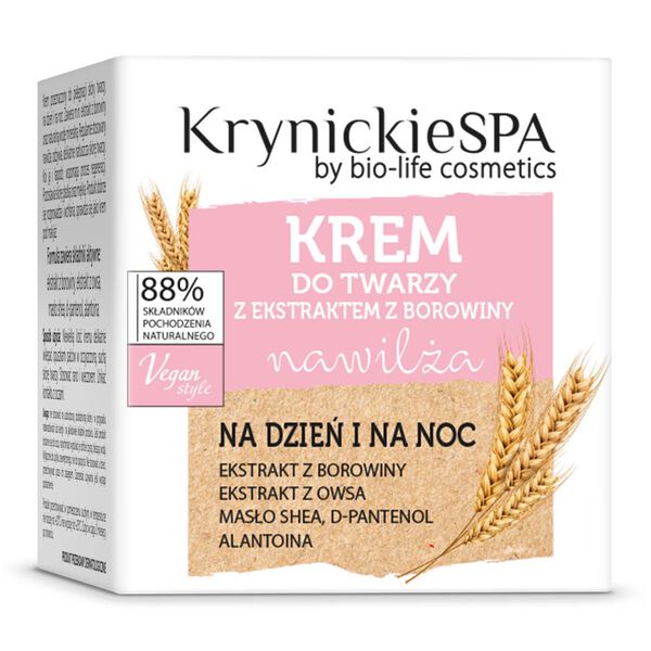 

Крем для лица с экстрактом торфа, 50 мл Krynickie Spa