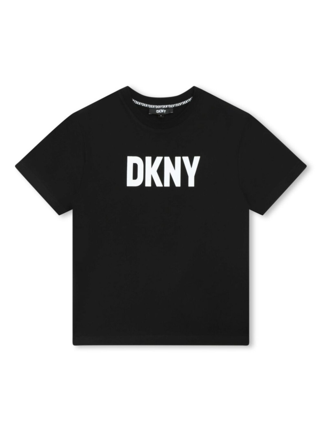 

DKNY футболка с логотипом, черный