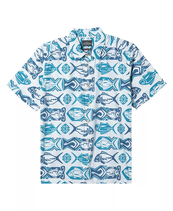 

Рубашка с коротким рукавом Quiksilver Men's Band O Fish Quiksilver Waterman, белый