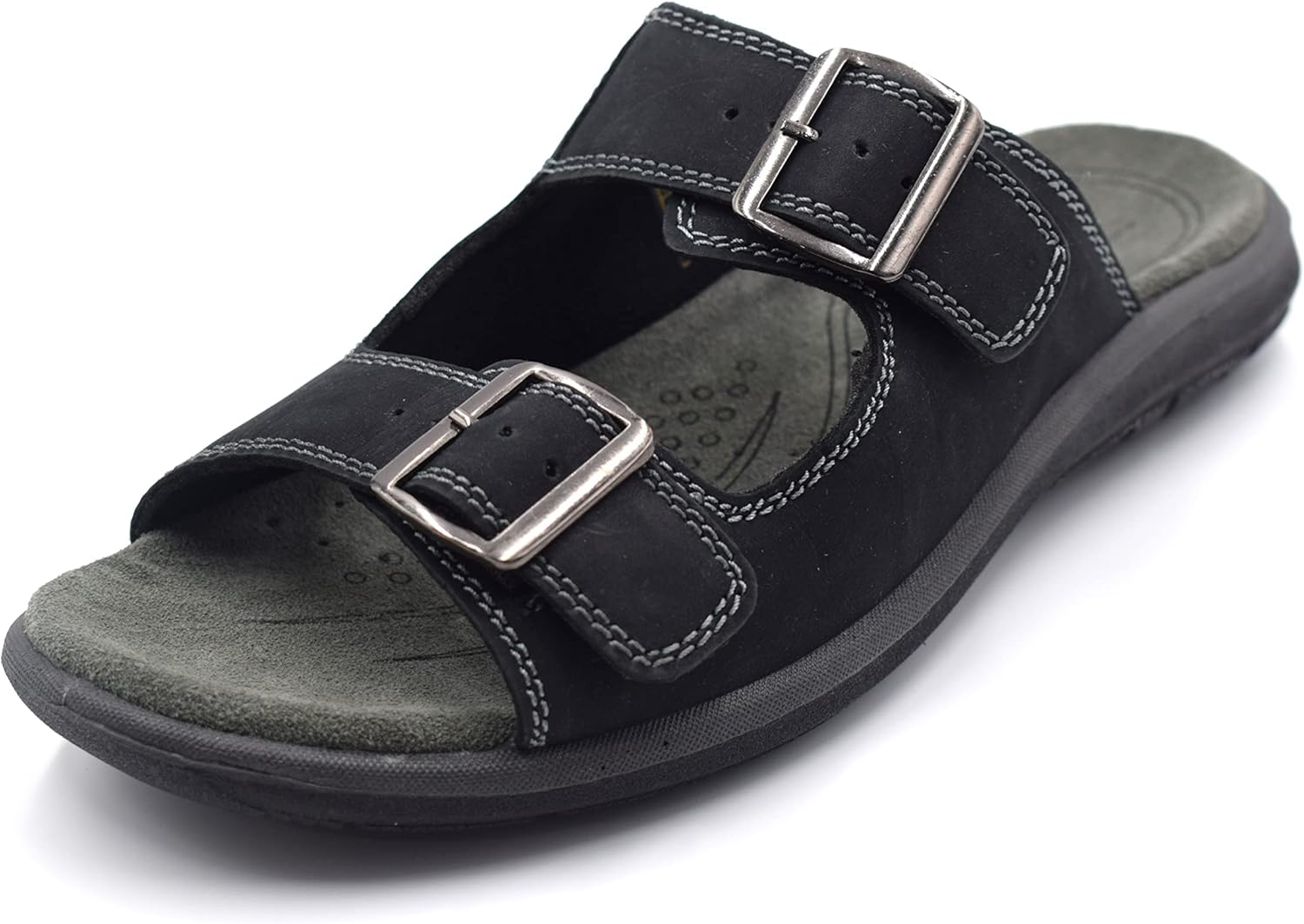 

Мужские сандалии NEKTA с двойной ремешковой застежкой Nekta /Ke'Nekt/, черный