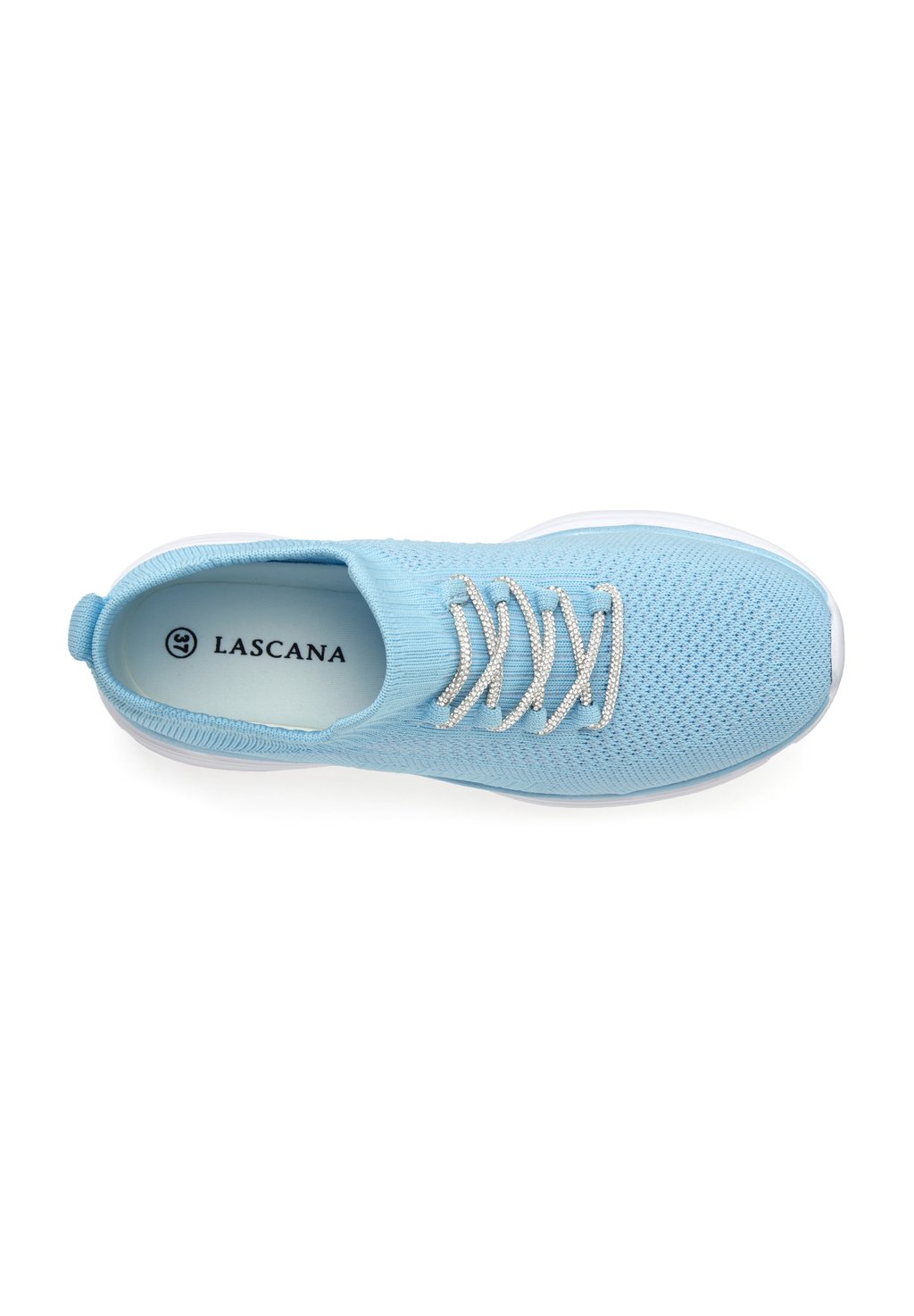 Кроссовки SNEAKER LASCANA, светло-голубой — фото 3
