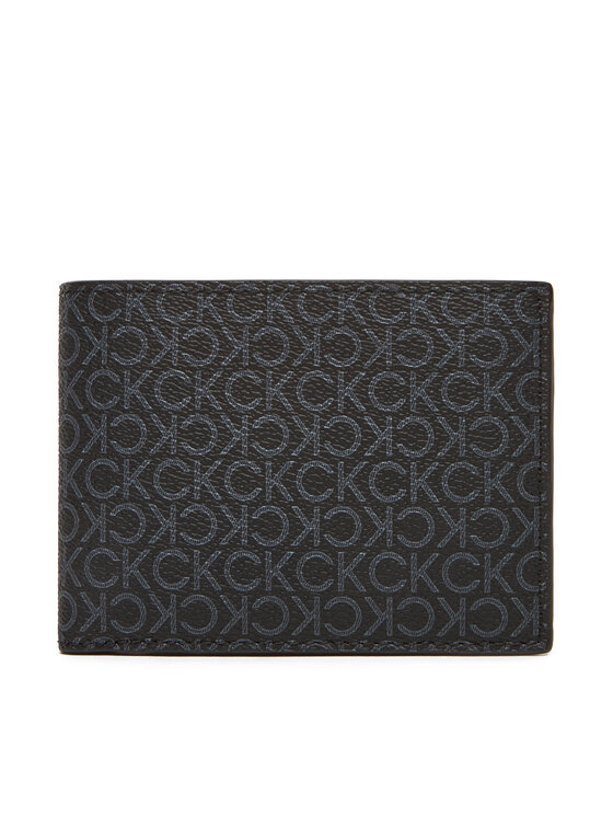

Мужской кошелек Ck Must Mono Comp Trifold W Coin LV04D1040G Calvin Klein, черный