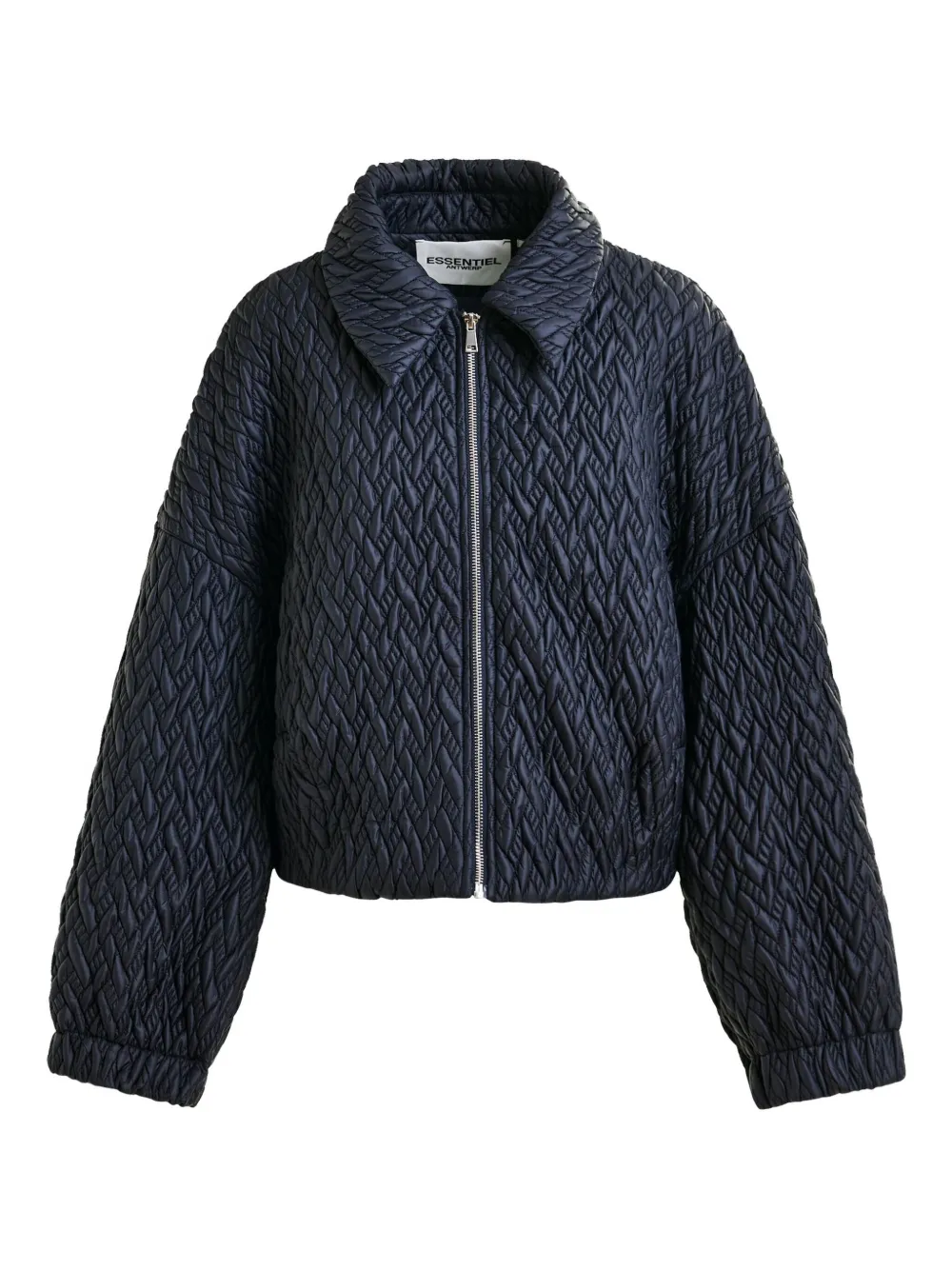 

Стеганая куртка на молнии спереди Essentiel Antwerp, синий