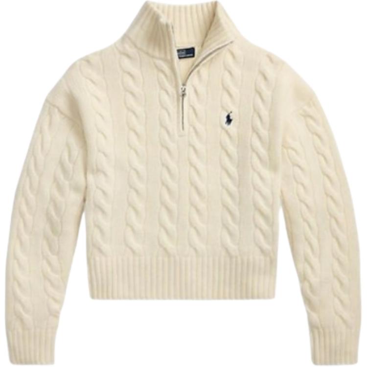 

Polo Ralph Lauren Кабельная вязка свитер с полузастежкой
