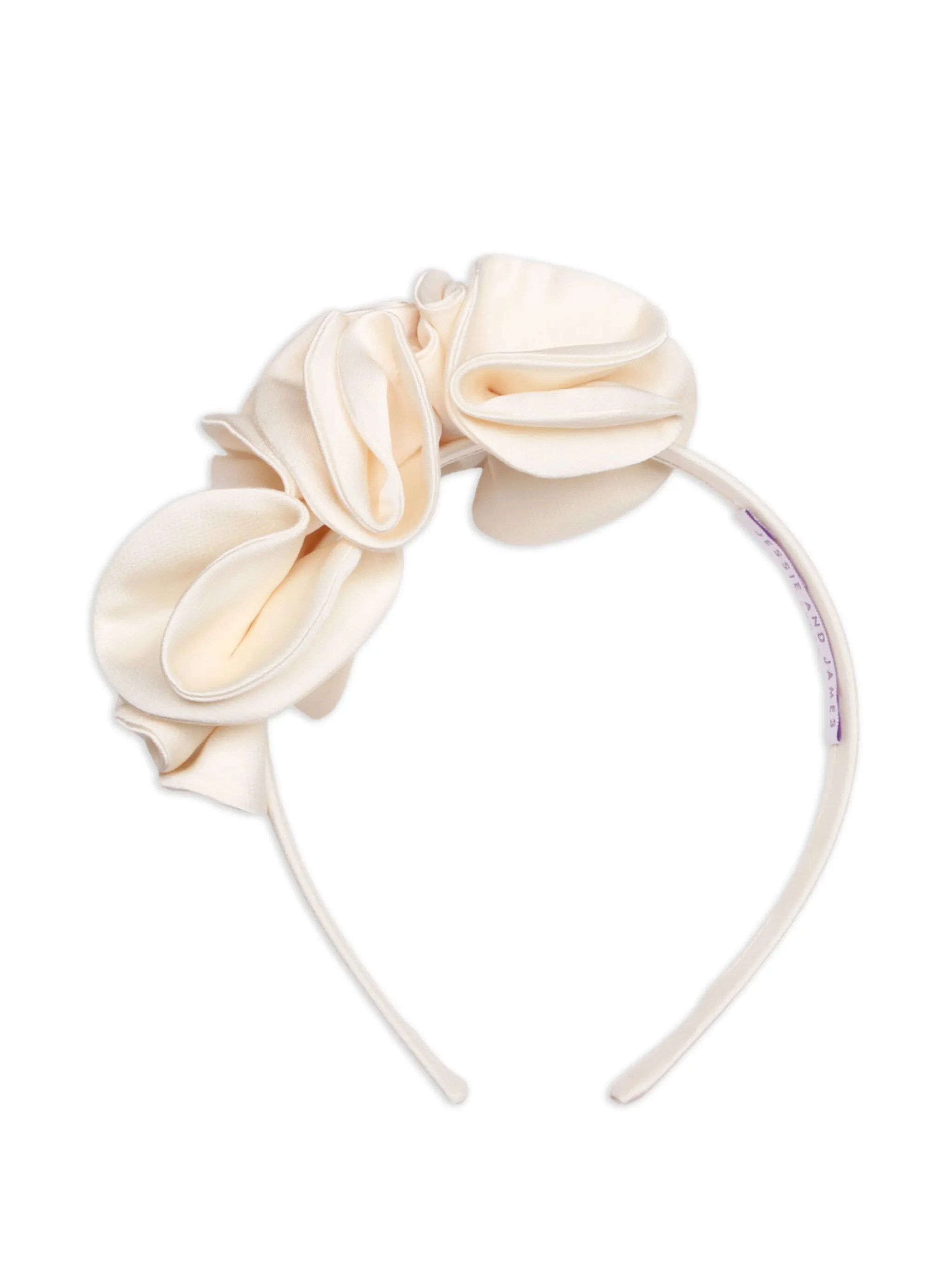 

Атласный ободок с оборками Jessie And James Kids, нейтральный