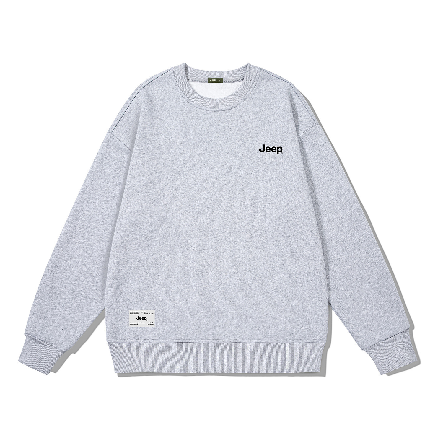 

Футболка унисекс Jeep, серый