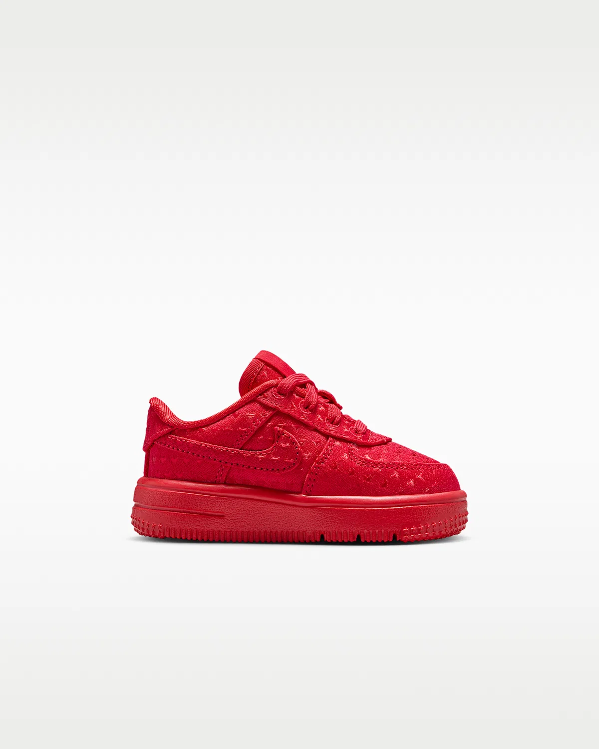 Кроссовки Nike Force 1 Low V Lace для малышей, University Red/Black/University Red — фото 3