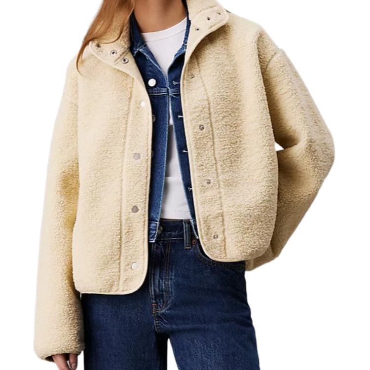 Calvin Klein Куртка FW24 Европейская версия Женская Верблюжий, Camel — фото 3