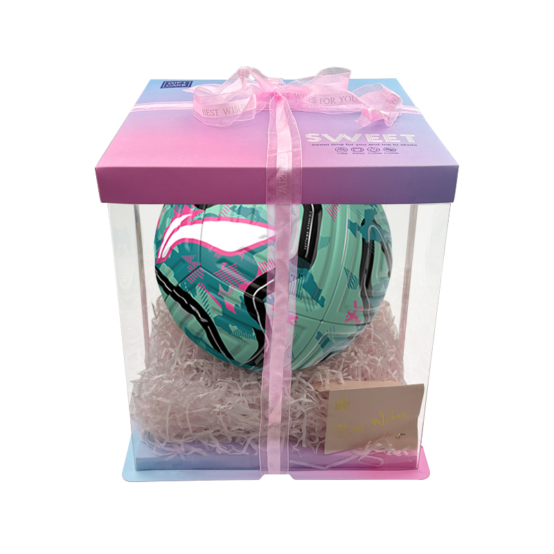 

LINING Размер 5 футбольный мяч TPU бесшовный термосварка Unisex синий зеленый