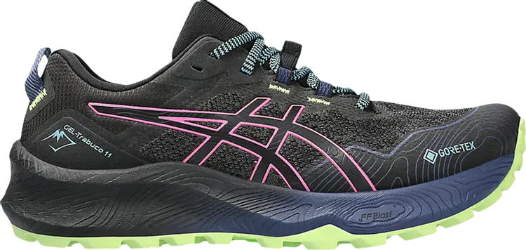 Кроссовки Wmns Gel Trabuco 11 GORE-TEX 'Black Hot Pink', черный