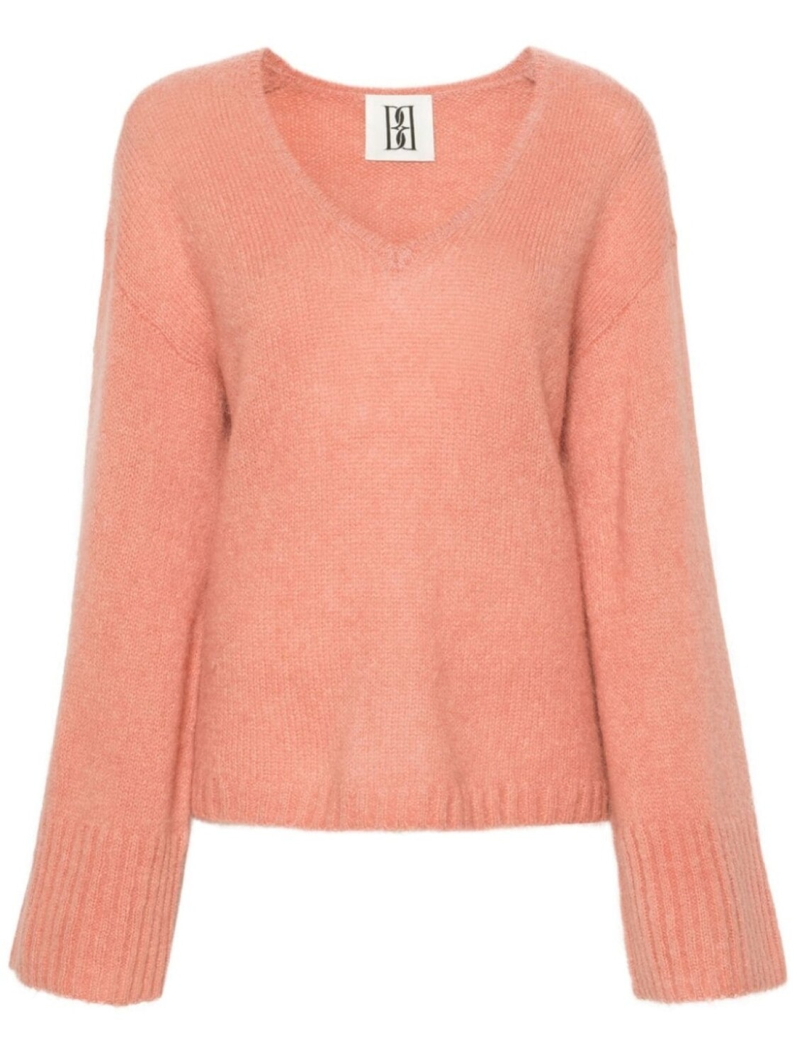 

By Malene Birger джемпер Cimone с V-образным вырезом, розовый