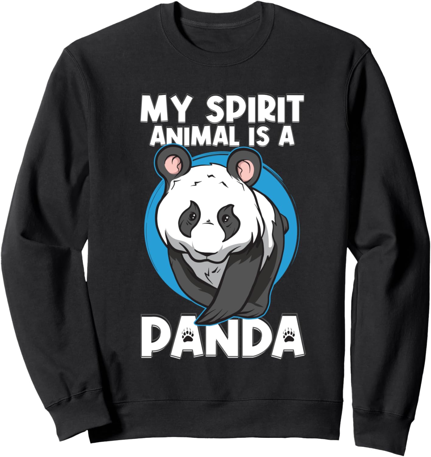 

Моя тотемная птица - панда. Толстовка Funny Panda Design By Xim., черный