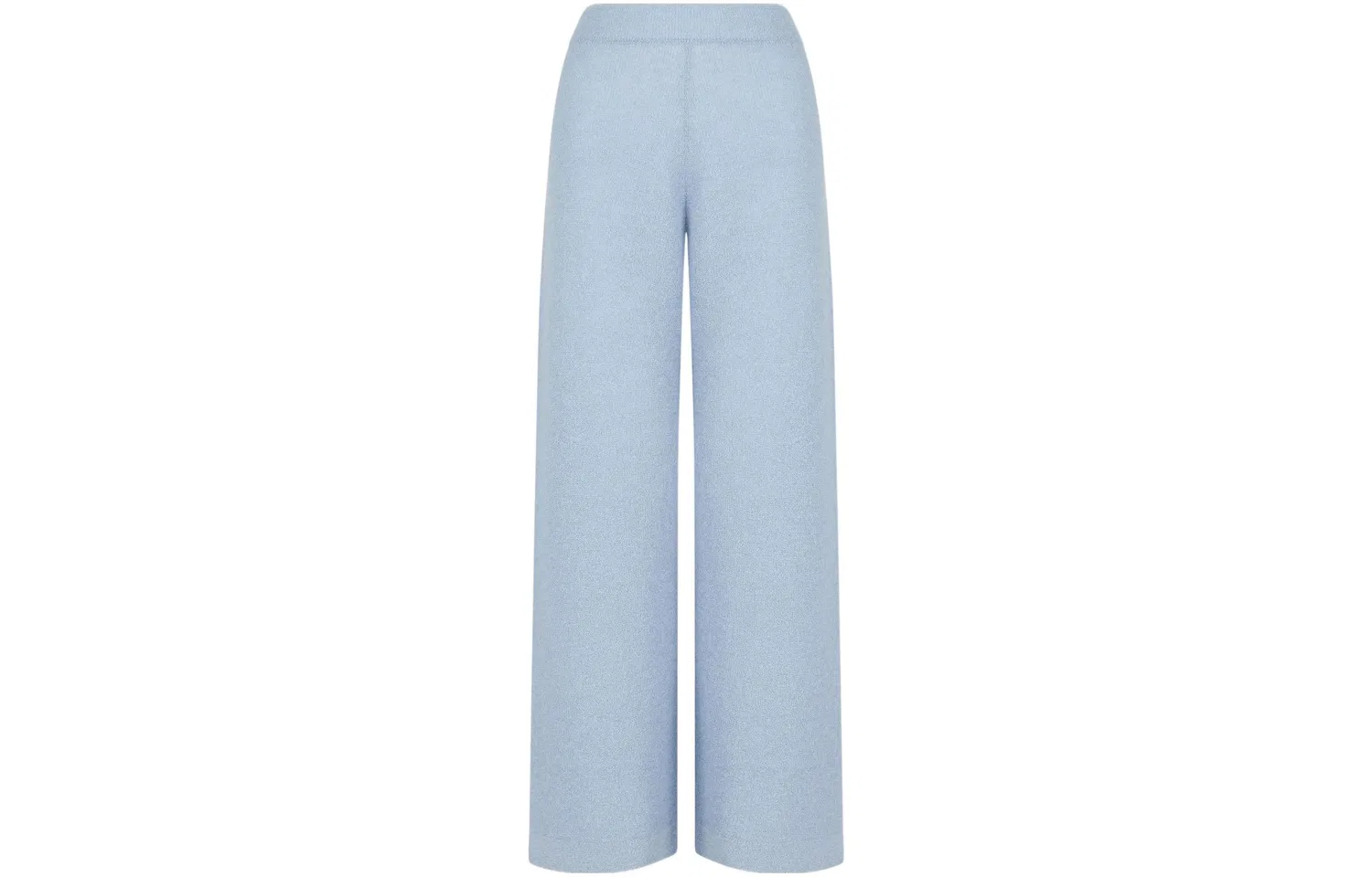Брюки casual широкие Emporio Armani светло-голубые