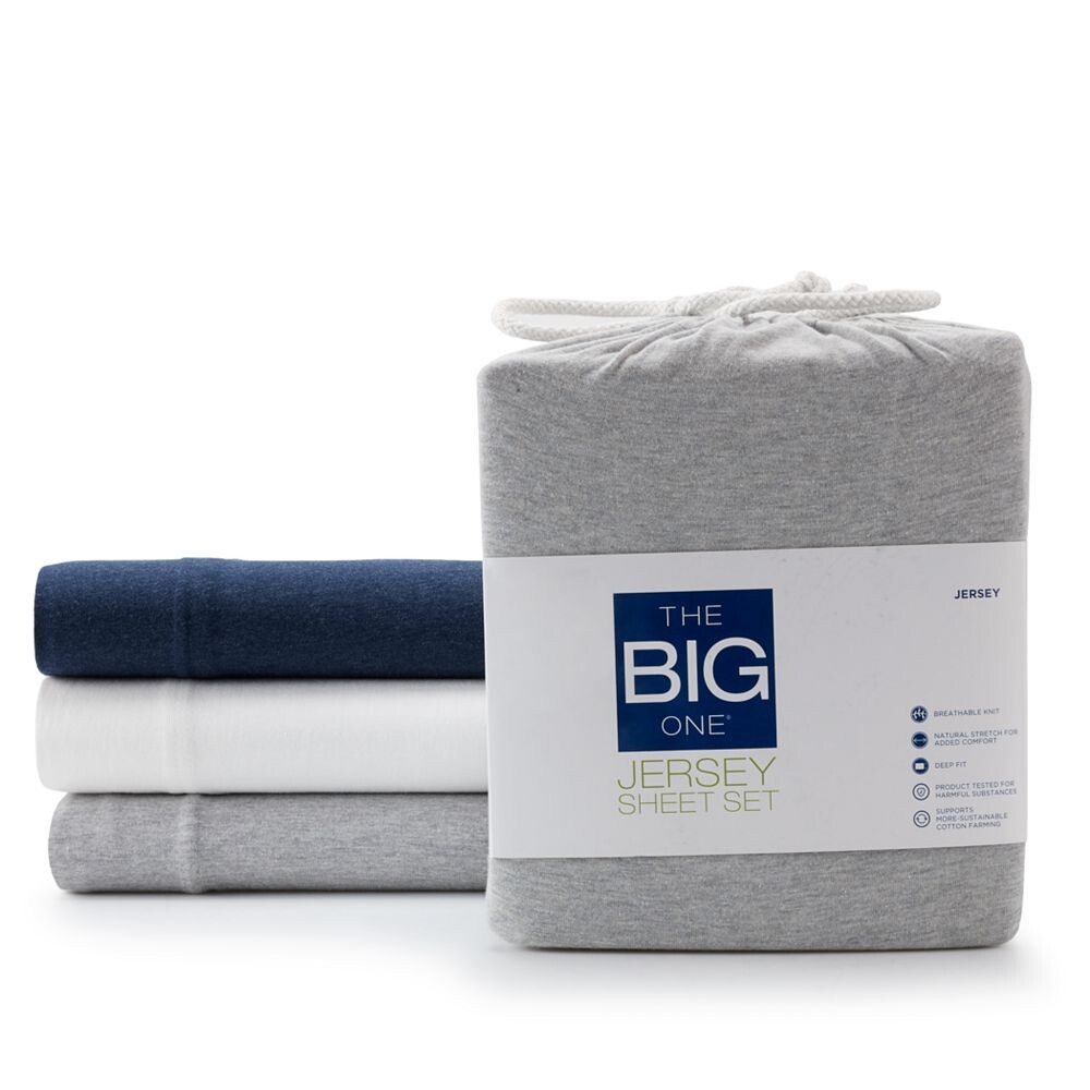 

Комплект простыней или наволочек из джерси The Big One, цвет Charcoal Heather