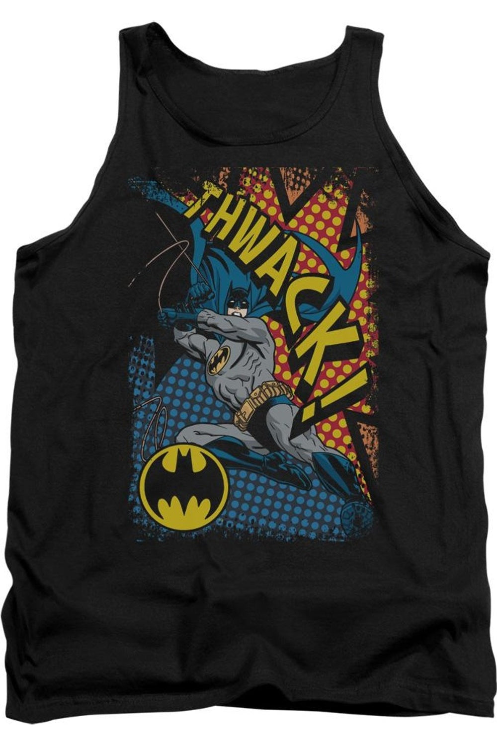 

Майка для взрослых Batman Thwack Gildan, черный