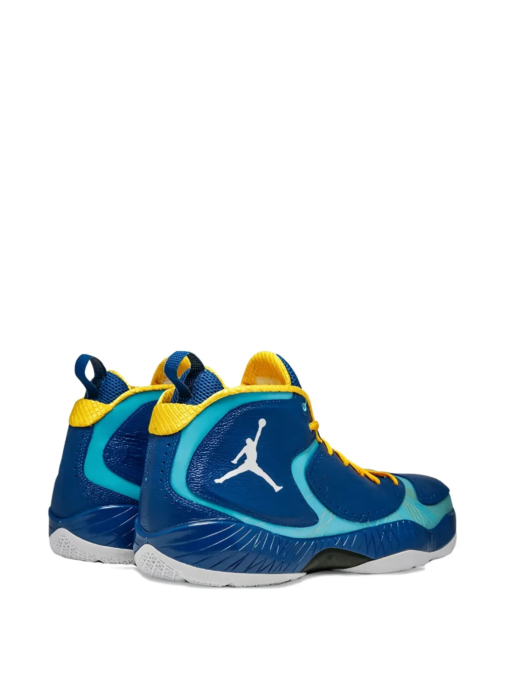 Кроссовки Air 2012 "Storm Blue" к китайскому Новому году Jordan, синий — фото 3