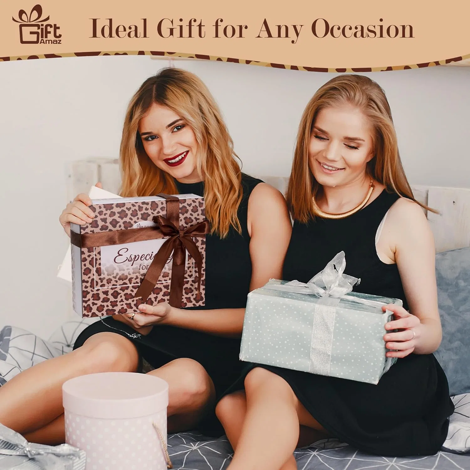 Подарочный набор для ванны с леопардовым принтом GiftAmaz Giftamaz — фото 2