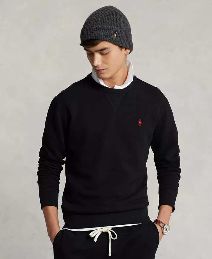 

Мужской флисовый свитшот RL Polo Ralph Lauren, черный