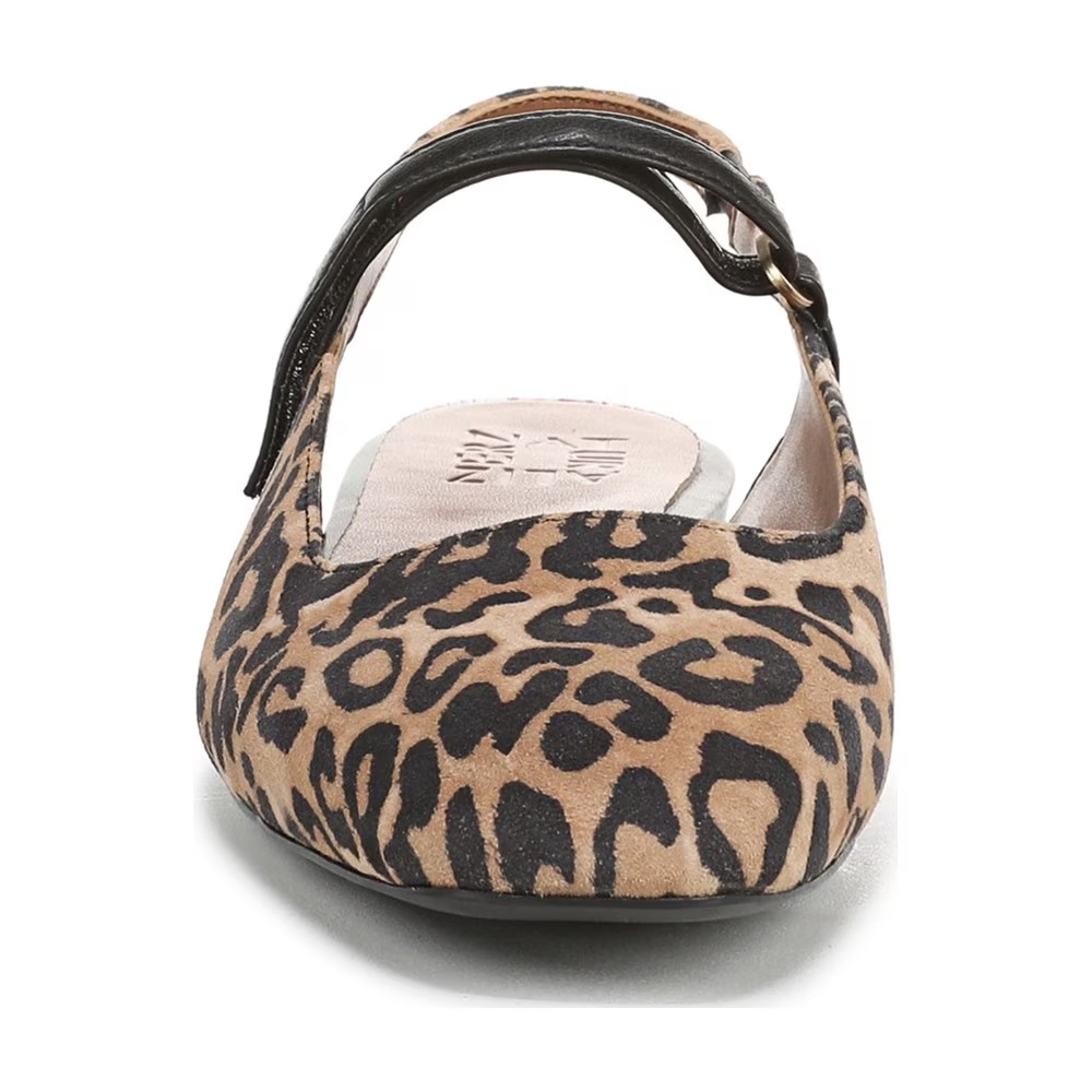 Туфли-Лодочки Connie Mary Jane с открытой пяткой Naturalizer, цвет leopard print leather — фото 3