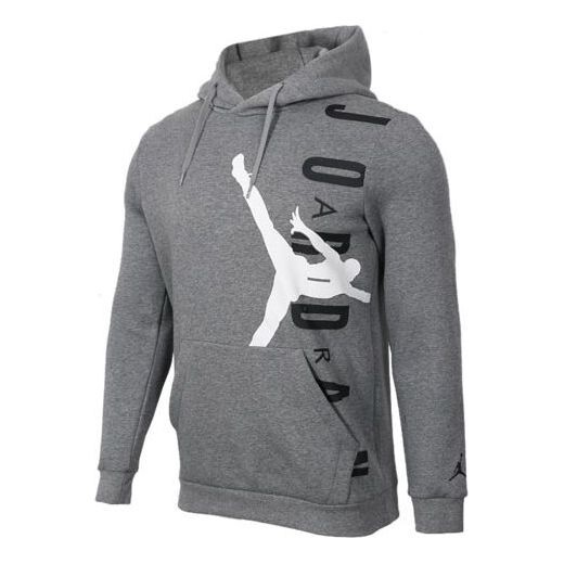 

Толстовка Men's Air Jordan Logo Alphabet Printing Gray, серый