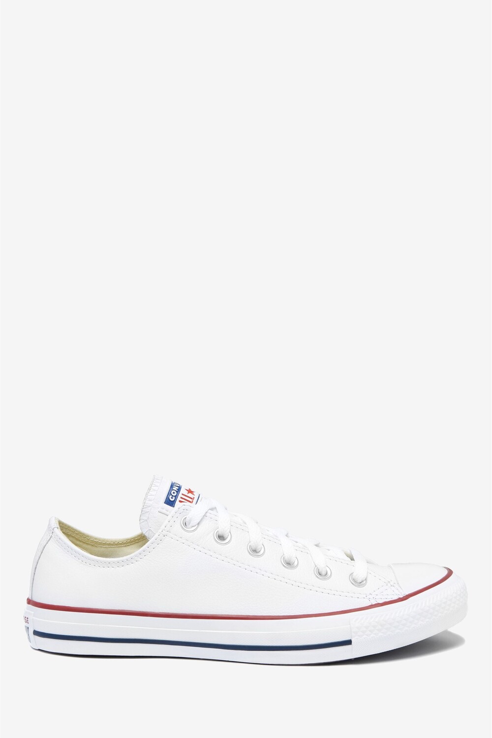 Кроссовки из бычьей кожи Converse, белый