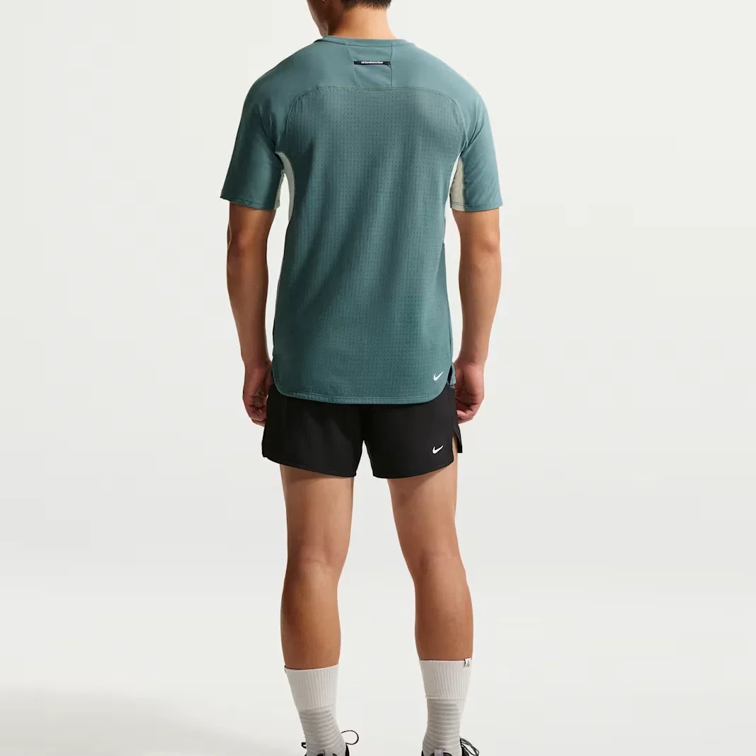 Мужская беговая куртка для трейла Solar Chase Dri-FIT Adv Nike, Mineral Slate/Seaweed/Peak White — фото 4