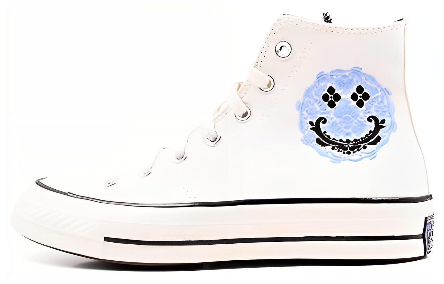 Converse Конверсы парусиновой обуви 1970-х годов унисекс, Черно-белый