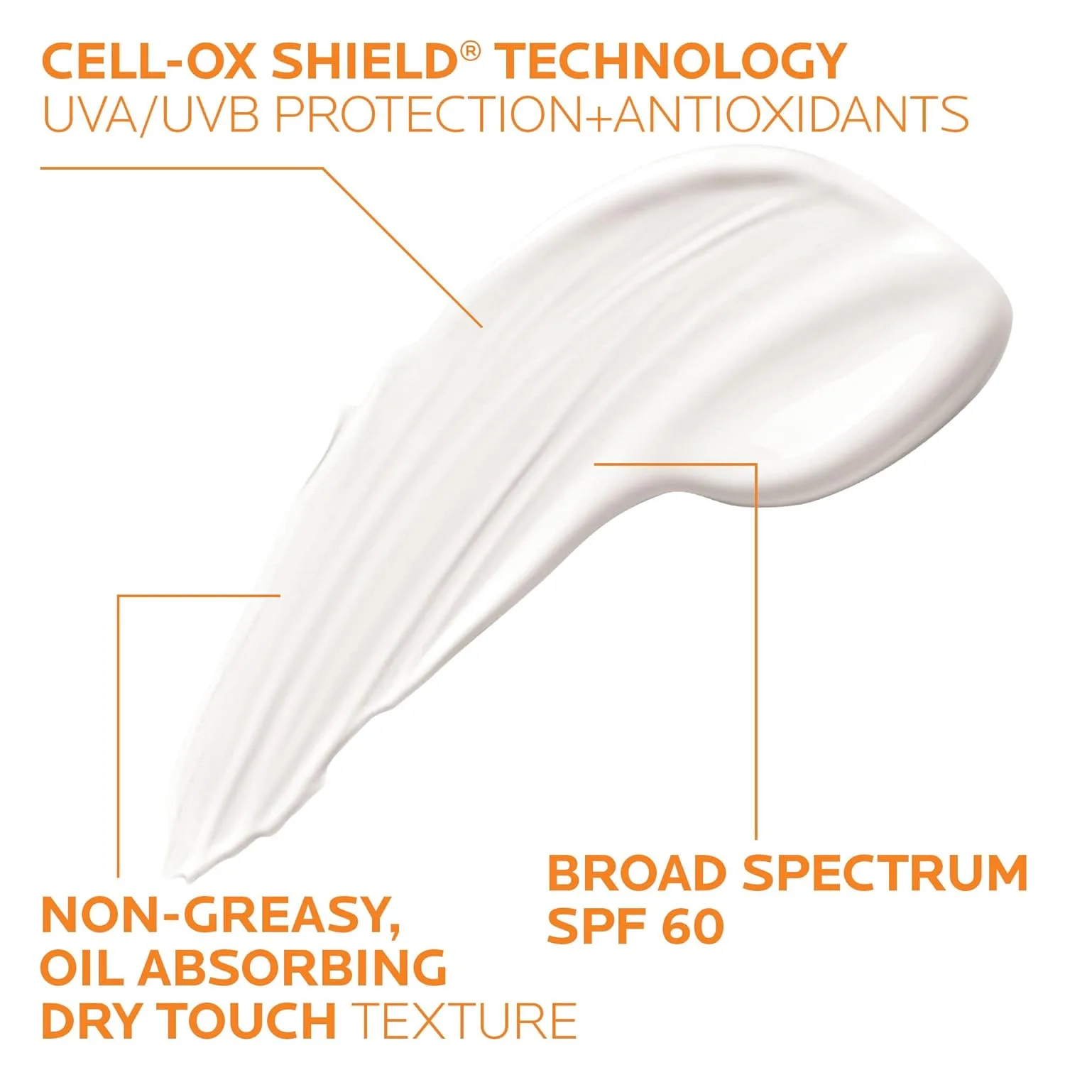 La Roche-Posay Anthelios Clear Skin солнцезащитный крем Dry Touch SPF 60, для лица, без масла, матирующий, широкий спектр SPF с антиоксидантами, нежирный, без оксибензона, дорожный размер 50 мл (1 шт.) — фото 4