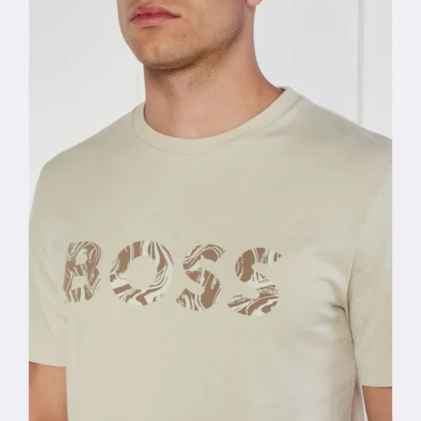 Футболка стандартного кроя te_bossocean Boss, желтый — фото 4