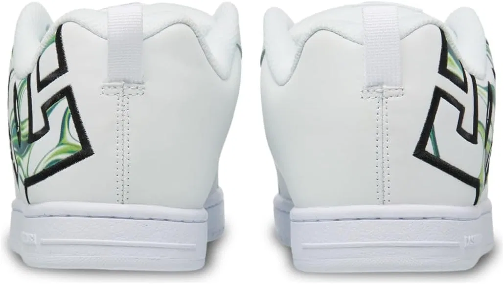 Мужские кроссовки DC Shoes Court Graffik, Liquid Fuego White — фото 3