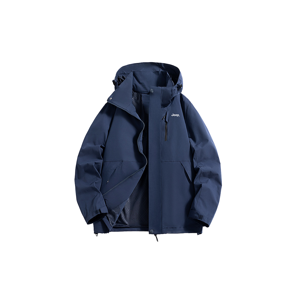 

Jeep Куртка из коллекции Leisure Unisex, Dark Blue Single Windbreaker Jacket