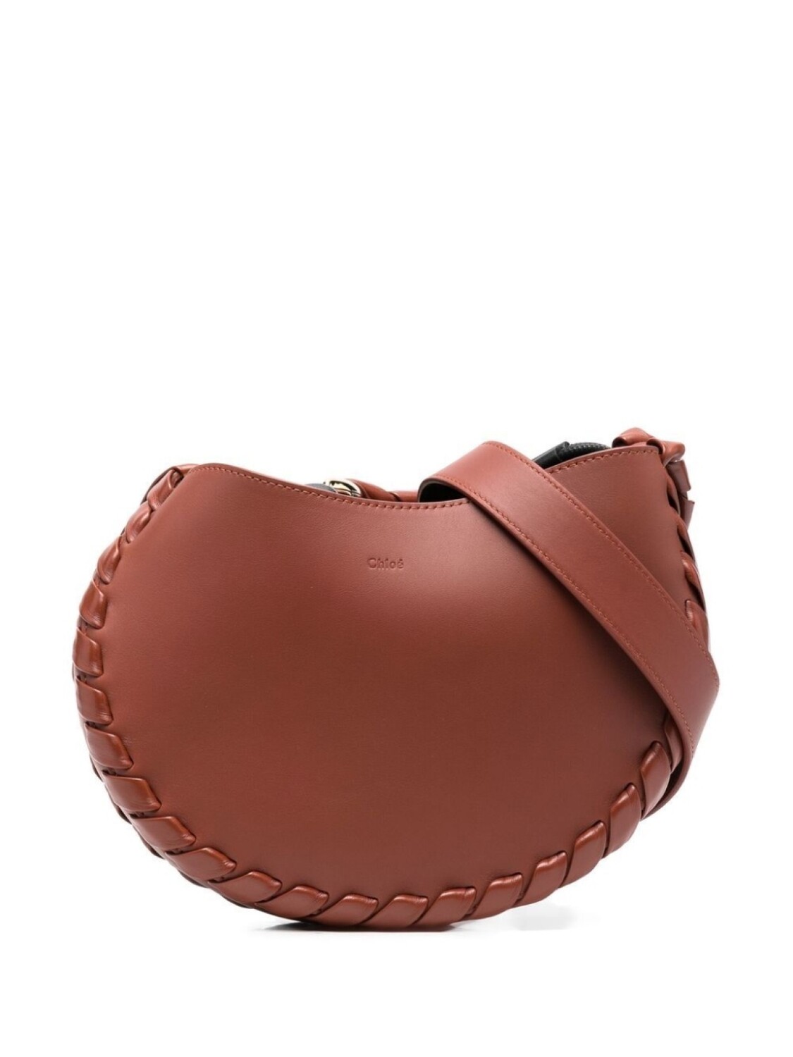 

Chloé сумка через плечо Mate S Hobo, коричневый