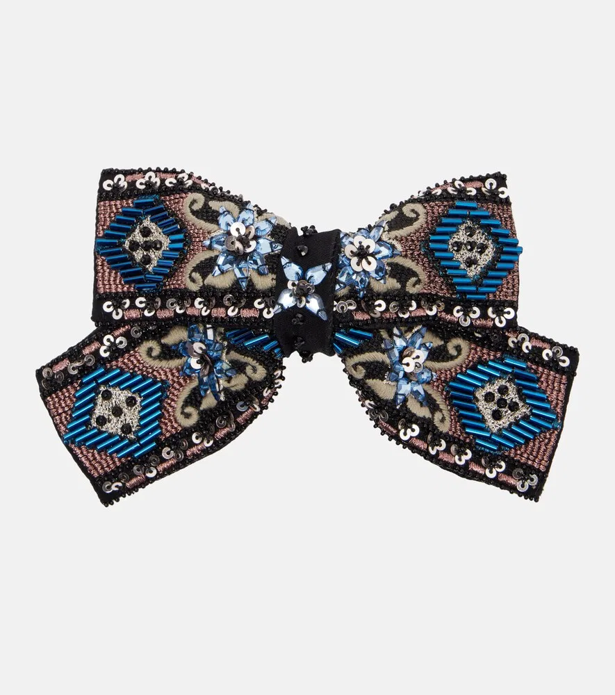 Заколка для волос с декором Etro, мультиколор